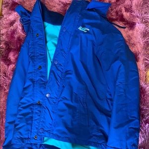 Blue Hollister Jacket